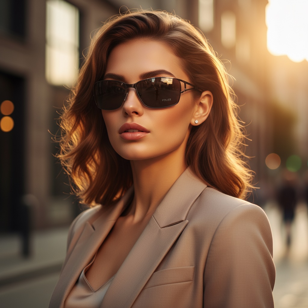  عینک آفتابی زنانه پولاریز polariz پلیس مدل 1356 جذاب